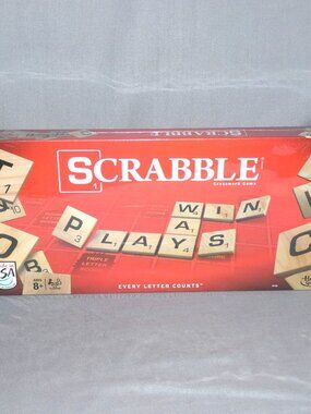 2013 Scrabble Game by Hasbro Factory Sealed
